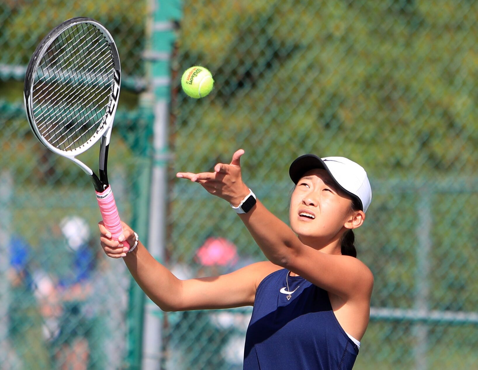 Class 3 District 2 girls tennis team championship: MICDS 5, John Burroughs 3